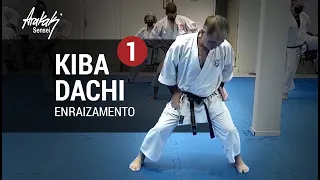 KIBA DACHI -  Treino de enraizamento da base - 1 | Helio Arakaki Sensei