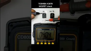 How to check MOSFET with Multimeter / Good vs Bad