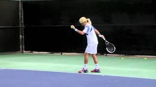 Novak Djokovic imitates Maria Sharapova - Part 2