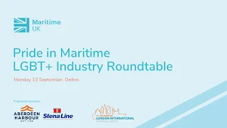 Pride in Maritime's London International Shipping Week Roundtable, 13 Sept 2021