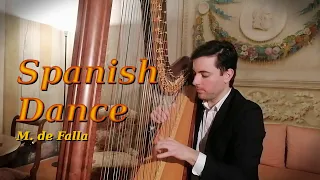 Spanish Dance n 1, De Falla La Vida Breve - Music for Harp ● Andrea Solinas