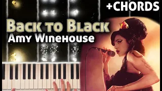 Back to Black - Amy Winehouse | Piano Tutorial + Chords