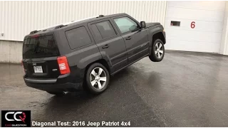 4x4 TEST : 2016 Jeep Patriot Short Diagonal Test