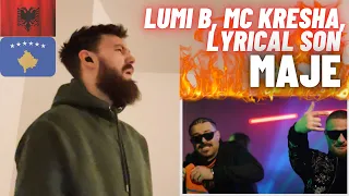 🇦🇱🇽🇰 Lumi B ft. Lyrical Son & Mc Kresha - MAJE [HYPE UK 🇬🇧 REACTION!]