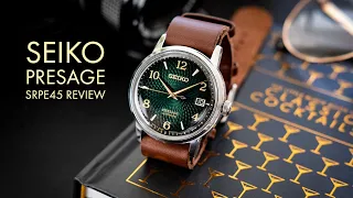 This Seiko 'Cocktail Time' has the MOST incredible dial! | Presage 2020 | SRPE45 Review