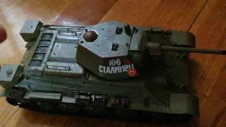 Сборная модель танка т 34 76 от звезды в моштаб 1 /35