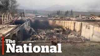 Southern Alberta wildfires out of control