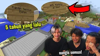 Gw Ketemu World Pertama Gw Main Minecraft Dan Ini Reaksi Temen Temen Gw! (*Nangis Semua!)