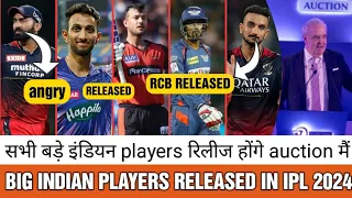 IPL2024 - 5 big indians players set to be released before ipl 2024 auction | rcb,csk,lsg,kkr,rr