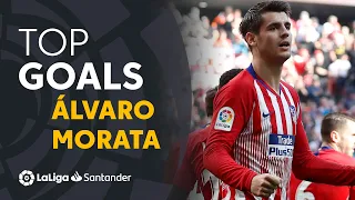 TOP 10 GOALS Álvaro Morata LaLiga Santander