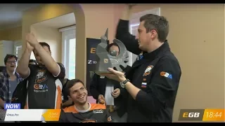 Virtus Pro winning moment against Secret @ DOTA Summit 7