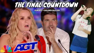 Amazing, Little Girl Extraordinary Voice In The World Makes The Jury Cry With The Song Europe