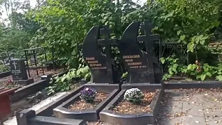 Волковское православное кладбище, "Литераторские мостки", Петербург.