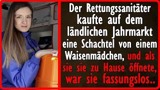 Und als sie sie zu Hause öffnete, war...