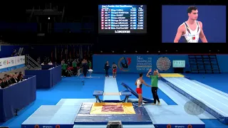 CARVALHO COSTA Diogo (POR) M - 2019 Trampoline Worlds, Tokyo (JPN) - Qualification Double Mini R2