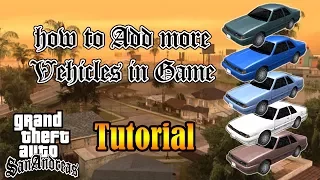 GTA San Andreas [Tutorial] : How to Add More Vehicles! (Not Replace)