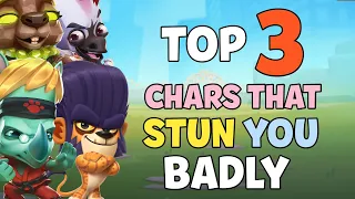 Top 3 Characters that Stun you Badly | Zooba