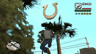How to collect Horseshoe #49 at the beginning of the game - GTA San Andreas