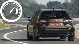 Toyota Corolla TS 2.0l Hybrid 2019 acceleration: 0-60 mph, 0-100 km/h, up to max speed :: [1001cars]