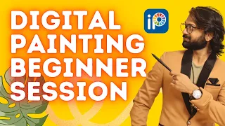 DIGITAL PAINTING IN MOBILE FOR BEGINNERS | IBIS PAINT X TUTORIAL | (SEE CHAPTERS) | ARTMA