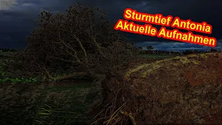 Sturmtief Antonia aktuell -So wütet der Orkan Sturm Antonia in Deutschland Unwetter in Niedersachsen