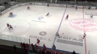 #24 RED KHL: SPARTAK 2-3 METALLURG Novokuznetsk(Jan 17, 2016) Per1