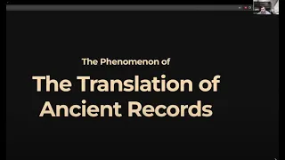 240506 BOM - The Translation Process for the Book of Mormon