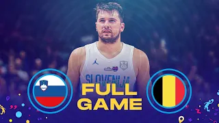 Slovenia v Belgium | Full Basketball Game | FIBA EuroBasket 2022