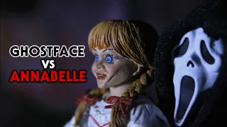 Ghostface vs Annabelle Stop Motion