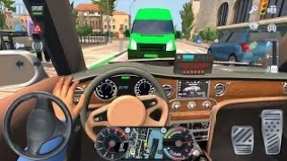 Taxi sim 2022🚖👮 new city driving 2023 update luxury sports car games (Android iOS) device gameplay