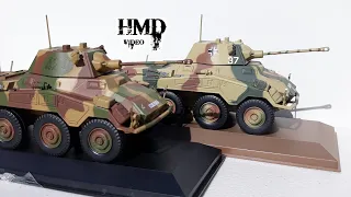 Sd.Kfz.234 PUMA German World War 2 Wehrmacht Armored Car, Atlas & Eaglemoss Editions, 1:43 Diecast