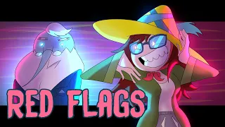 Red flags, ice king and Betty animation (Petrigrof)