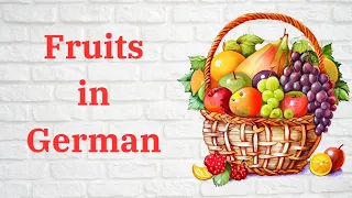 Fruits names in German #german #fruits @learnlanguage.