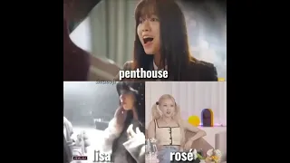 When blackpink watch too much penthouse.#shorts #penthouse #blackpink #soprano #LISA #Rose