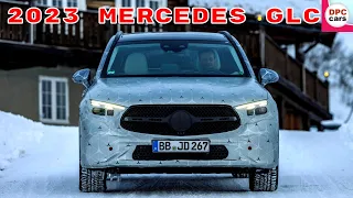 2023 Mercedes GLC SUV Winter Testing