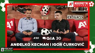 A1 Nogometni Podcast #30 Q&A 30 - Anđelko Kecman i Igor Ćurković