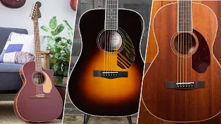 Best 3 Amazing Acoustic Guitars From Fender's