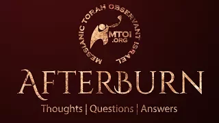 Afterburn: Thoughts, Q&A on CC101: Discovering Your Identity - Part 10