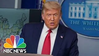 Trump Holds News Conference At White House | NBC News