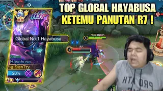 KETEMU PANUTAN R7 TATSUMAKI ! TOP GLOBAL HAYABUSA ! Mobile Legends !