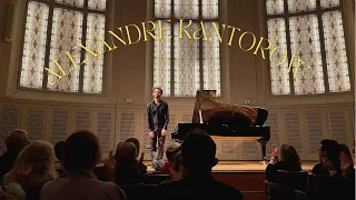 (Encore) Alexandre Kantorow / Wiener Konzerthaus