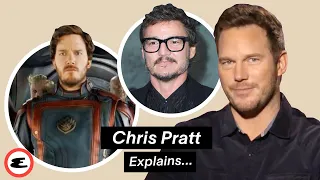 Chris Pratt Talks Dropping Marvel's First F-Bomb & Mario Kart Secrets | Explain This | Esquire