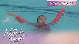 Amber drowns in the swimming pool | Nang Ngumiti Ang Langit (With Eng Subs)