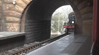 Hogwarts Express both directions POV at Universal Studios Hogsmeade to Kings Cross and back again!