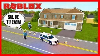 LA POLICIA RODEA MI CASA *EL CARNICERO KRAO #4* | LIBERTY COUNTY - Roblox