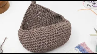 Crocheting Decorative Baskets - Storage Project with ROPE Woolly Hugs