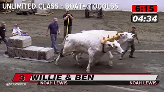 Big E 18 Oxen Pull Unlimited Class