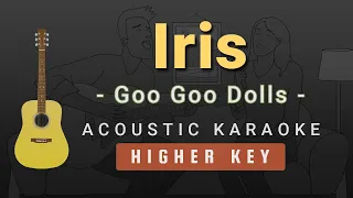 Iris - Goo Goo Dolls(Higher Key Acoustic Karaoke)