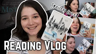 Reading my first Brandon Sanderson book! | MISTBORN READING VLOG [CC]