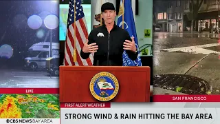 New atmospheric river storm blasts ashore Sunday night